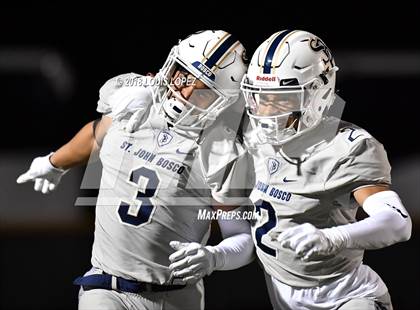 Thumbnail 3 in St. John Bosco vs. Oaks Christian (CIF SS Playoff DIV 1 Semi Final) photogallery.