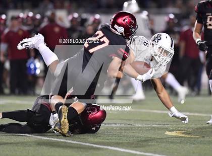 Thumbnail 1 in St. John Bosco vs. Oaks Christian (CIF SS Playoff DIV 1 Semi Final) photogallery.