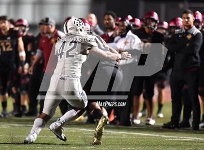 Thumbnail 3 in St. John Bosco vs. Oaks Christian (CIF SS Playoff DIV 1 Semi Final) photogallery.