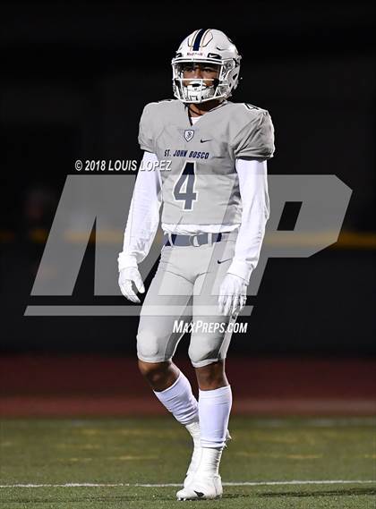 Thumbnail 2 in St. John Bosco vs. Oaks Christian (CIF SS Playoff DIV 1 Semi Final) photogallery.
