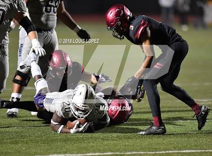 Thumbnail 3 in St. John Bosco vs. Oaks Christian (CIF SS Playoff DIV 1 Semi Final) photogallery.