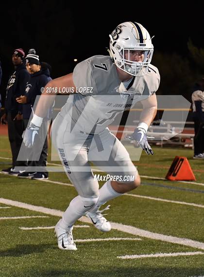 Thumbnail 3 in St. John Bosco vs. Oaks Christian (CIF SS Playoff DIV 1 Semi Final) photogallery.