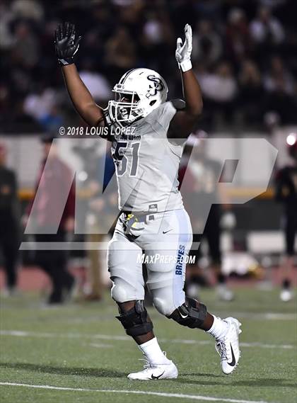 Thumbnail 3 in St. John Bosco vs. Oaks Christian (CIF SS Playoff DIV 1 Semi Final) photogallery.