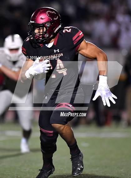 Thumbnail 2 in St. John Bosco vs. Oaks Christian (CIF SS Playoff DIV 1 Semi Final) photogallery.