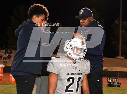 Thumbnail 2 in St. John Bosco vs. Oaks Christian (CIF SS Playoff DIV 1 Semi Final) photogallery.
