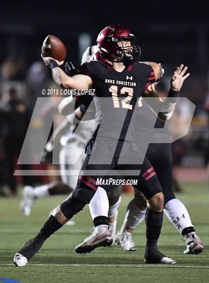 Thumbnail 2 in St. John Bosco vs. Oaks Christian (CIF SS Playoff DIV 1 Semi Final) photogallery.