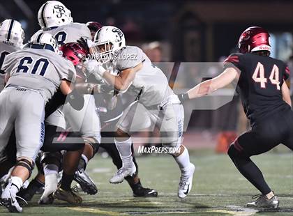 Thumbnail 3 in St. John Bosco vs. Oaks Christian (CIF SS Playoff DIV 1 Semi Final) photogallery.