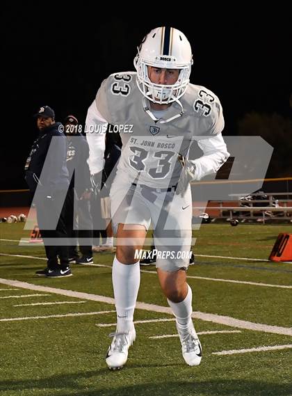 Thumbnail 2 in St. John Bosco vs. Oaks Christian (CIF SS Playoff DIV 1 Semi Final) photogallery.