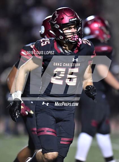 Thumbnail 1 in St. John Bosco vs. Oaks Christian (CIF SS Playoff DIV 1 Semi Final) photogallery.