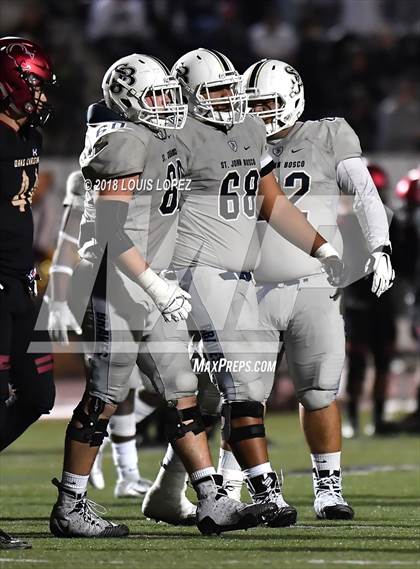 Thumbnail 1 in St. John Bosco vs. Oaks Christian (CIF SS Playoff DIV 1 Semi Final) photogallery.