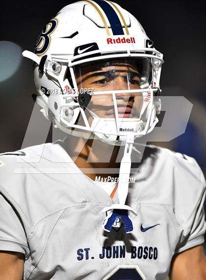 Thumbnail 2 in St. John Bosco vs. Oaks Christian (CIF SS Playoff DIV 1 Semi Final) photogallery.