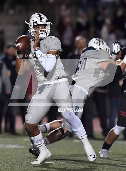 Thumbnail 2 in St. John Bosco vs. Oaks Christian (CIF SS Playoff DIV 1 Semi Final) photogallery.