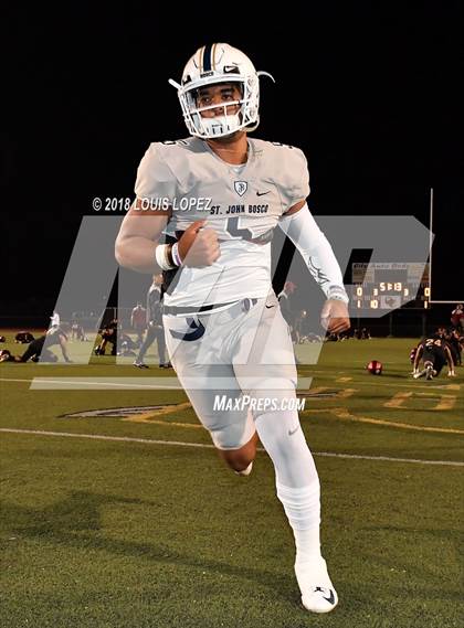 Thumbnail 1 in St. John Bosco vs. Oaks Christian (CIF SS Playoff DIV 1 Semi Final) photogallery.