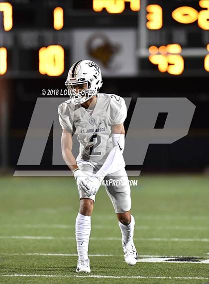 Thumbnail 1 in St. John Bosco vs. Oaks Christian (CIF SS Playoff DIV 1 Semi Final) photogallery.