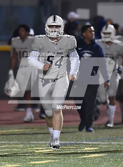 Thumbnail 2 in St. John Bosco vs. Oaks Christian (CIF SS Playoff DIV 1 Semi Final) photogallery.