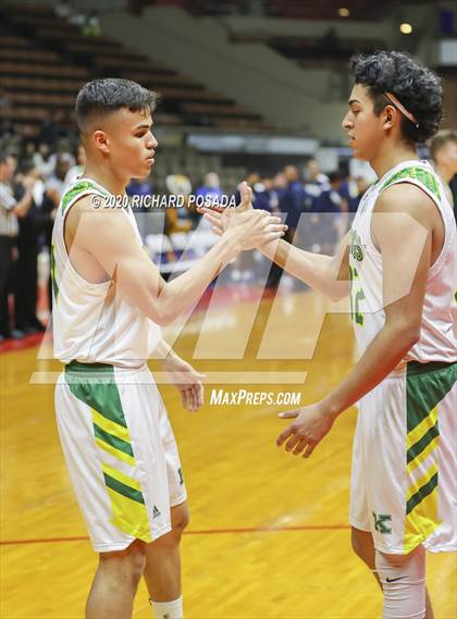 Thumbnail 2 in Delano vs. Kingsburg (CIF D4 Central Section Final) photogallery.