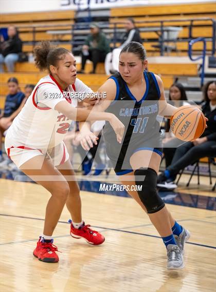 Thumbnail 1 in Caruthers vs Antelope (Trojan Toss Up) photogallery.