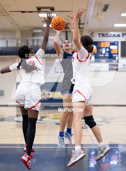 Thumbnail 3 in Caruthers vs Antelope (Trojan Toss Up) photogallery.