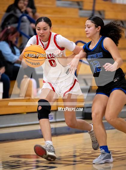 Thumbnail 1 in Caruthers vs Antelope (Trojan Toss Up) photogallery.