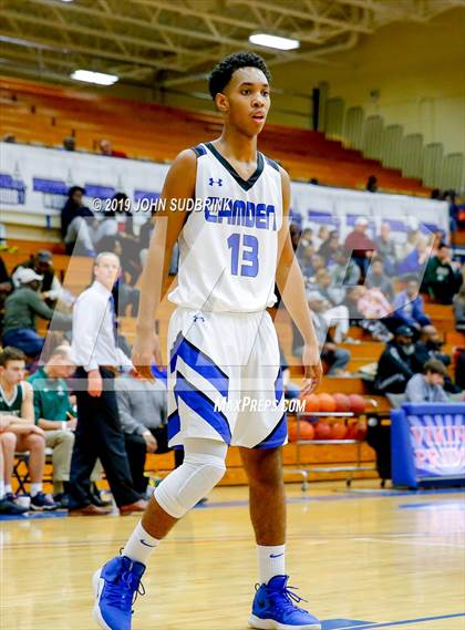 Thumbnail 2 in Great Bridge vs Camden County (Robert L. Vaughan Border Clash Basketball Invitational) photogallery.