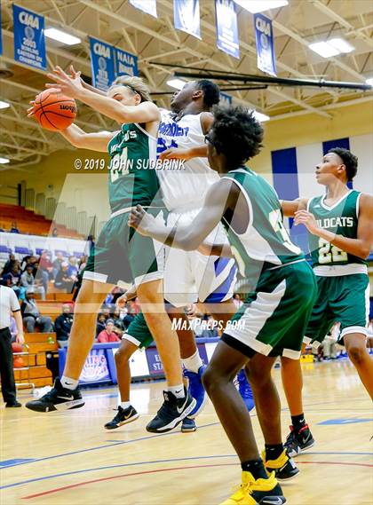 Thumbnail 2 in Great Bridge vs Camden County (Robert L. Vaughan Border Clash Basketball Invitational) photogallery.
