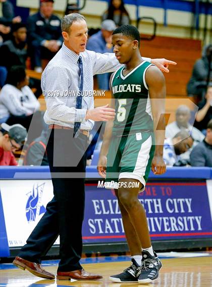 Thumbnail 2 in Great Bridge vs Camden County (Robert L. Vaughan Border Clash Basketball Invitational) photogallery.