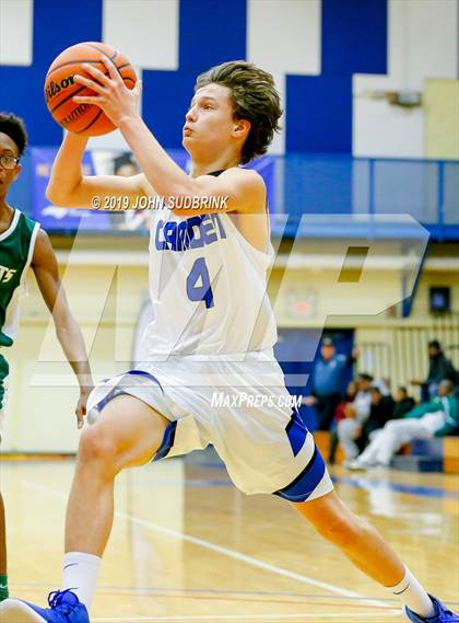 Thumbnail 2 in Great Bridge vs Camden County (Robert L. Vaughan Border Clash Basketball Invitational) photogallery.