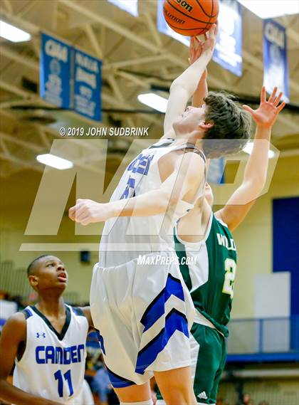 Thumbnail 2 in Great Bridge vs Camden County (Robert L. Vaughan Border Clash Basketball Invitational) photogallery.