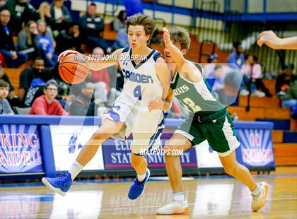 Thumbnail 3 in Great Bridge vs Camden County (Robert L. Vaughan Border Clash Basketball Invitational) photogallery.