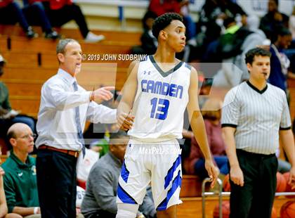 Thumbnail 2 in Great Bridge vs Camden County (Robert L. Vaughan Border Clash Basketball Invitational) photogallery.