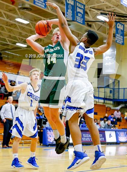 Thumbnail 1 in Great Bridge vs Camden County (Robert L. Vaughan Border Clash Basketball Invitational) photogallery.
