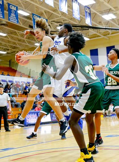 Thumbnail 3 in Great Bridge vs Camden County (Robert L. Vaughan Border Clash Basketball Invitational) photogallery.