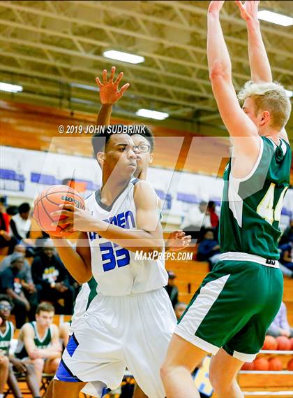 Thumbnail 2 in Great Bridge vs Camden County (Robert L. Vaughan Border Clash Basketball Invitational) photogallery.