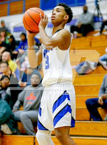 Thumbnail 2 in Great Bridge vs Camden County (Robert L. Vaughan Border Clash Basketball Invitational) photogallery.