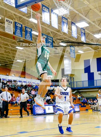 Thumbnail 2 in Great Bridge vs Camden County (Robert L. Vaughan Border Clash Basketball Invitational) photogallery.