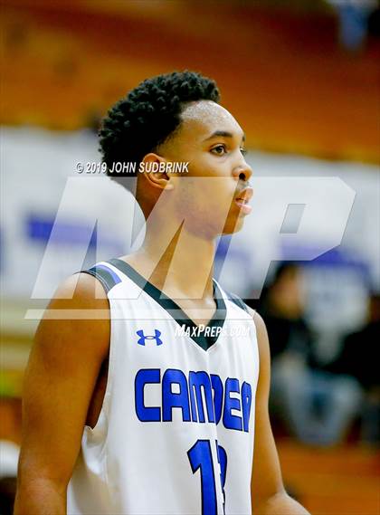 Thumbnail 2 in Great Bridge vs Camden County (Robert L. Vaughan Border Clash Basketball Invitational) photogallery.