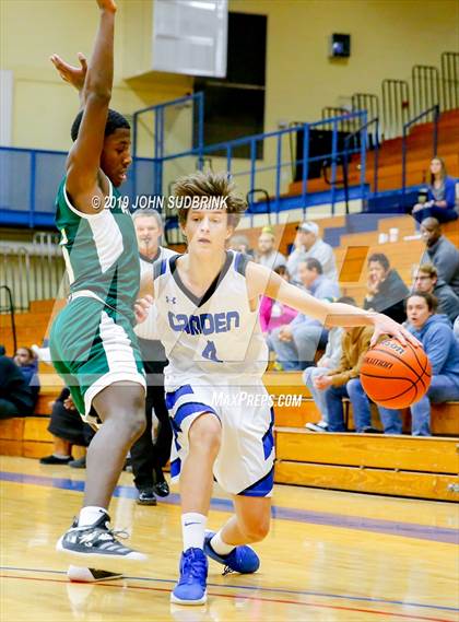 Thumbnail 3 in Great Bridge vs Camden County (Robert L. Vaughan Border Clash Basketball Invitational) photogallery.
