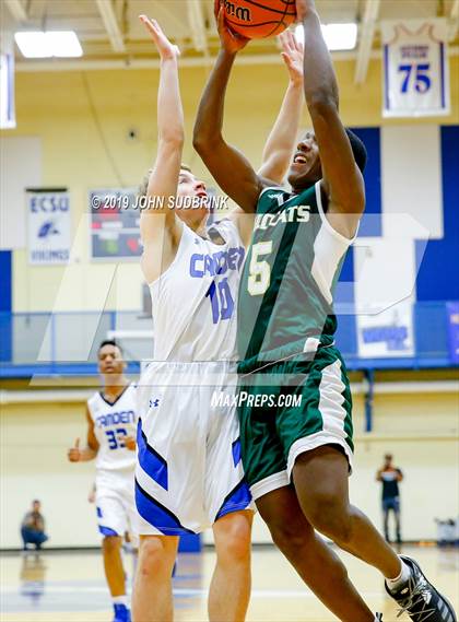 Thumbnail 2 in Great Bridge vs Camden County (Robert L. Vaughan Border Clash Basketball Invitational) photogallery.