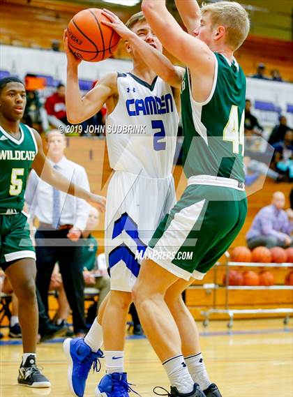 Thumbnail 1 in Great Bridge vs Camden County (Robert L. Vaughan Border Clash Basketball Invitational) photogallery.