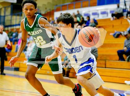 Thumbnail 2 in Great Bridge vs Camden County (Robert L. Vaughan Border Clash Basketball Invitational) photogallery.