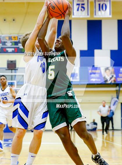 Thumbnail 1 in Great Bridge vs Camden County (Robert L. Vaughan Border Clash Basketball Invitational) photogallery.