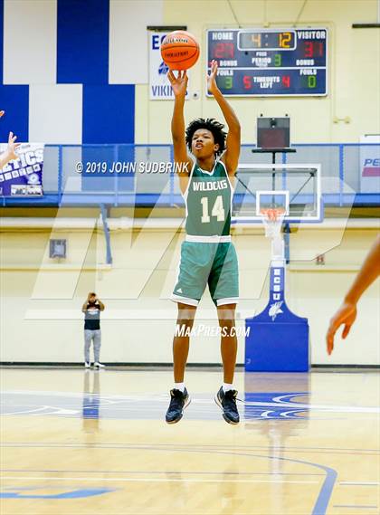 Thumbnail 2 in Great Bridge vs Camden County (Robert L. Vaughan Border Clash Basketball Invitational) photogallery.