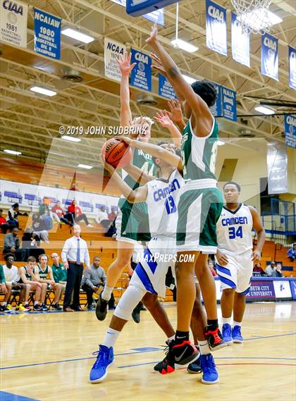 Thumbnail 1 in Great Bridge vs Camden County (Robert L. Vaughan Border Clash Basketball Invitational) photogallery.