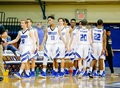 Thumbnail 2 in Great Bridge vs Camden County (Robert L. Vaughan Border Clash Basketball Invitational) photogallery.