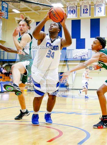Thumbnail 1 in Great Bridge vs Camden County (Robert L. Vaughan Border Clash Basketball Invitational) photogallery.