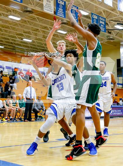 Thumbnail 3 in Great Bridge vs Camden County (Robert L. Vaughan Border Clash Basketball Invitational) photogallery.