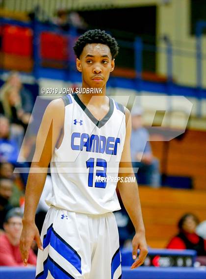 Thumbnail 2 in Great Bridge vs Camden County (Robert L. Vaughan Border Clash Basketball Invitational) photogallery.
