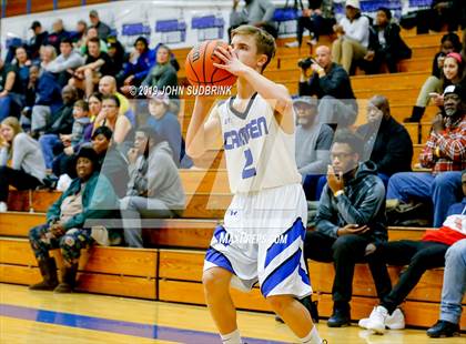 Thumbnail 2 in Great Bridge vs Camden County (Robert L. Vaughan Border Clash Basketball Invitational) photogallery.