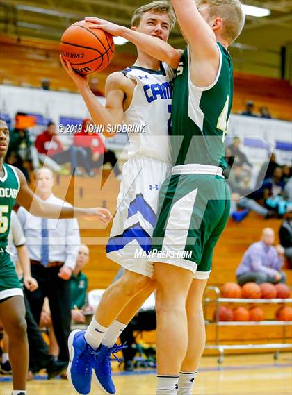 Thumbnail 2 in Great Bridge vs Camden County (Robert L. Vaughan Border Clash Basketball Invitational) photogallery.