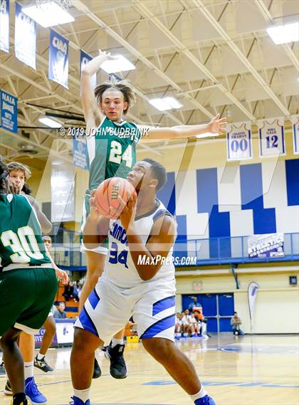 Thumbnail 3 in Great Bridge vs Camden County (Robert L. Vaughan Border Clash Basketball Invitational) photogallery.